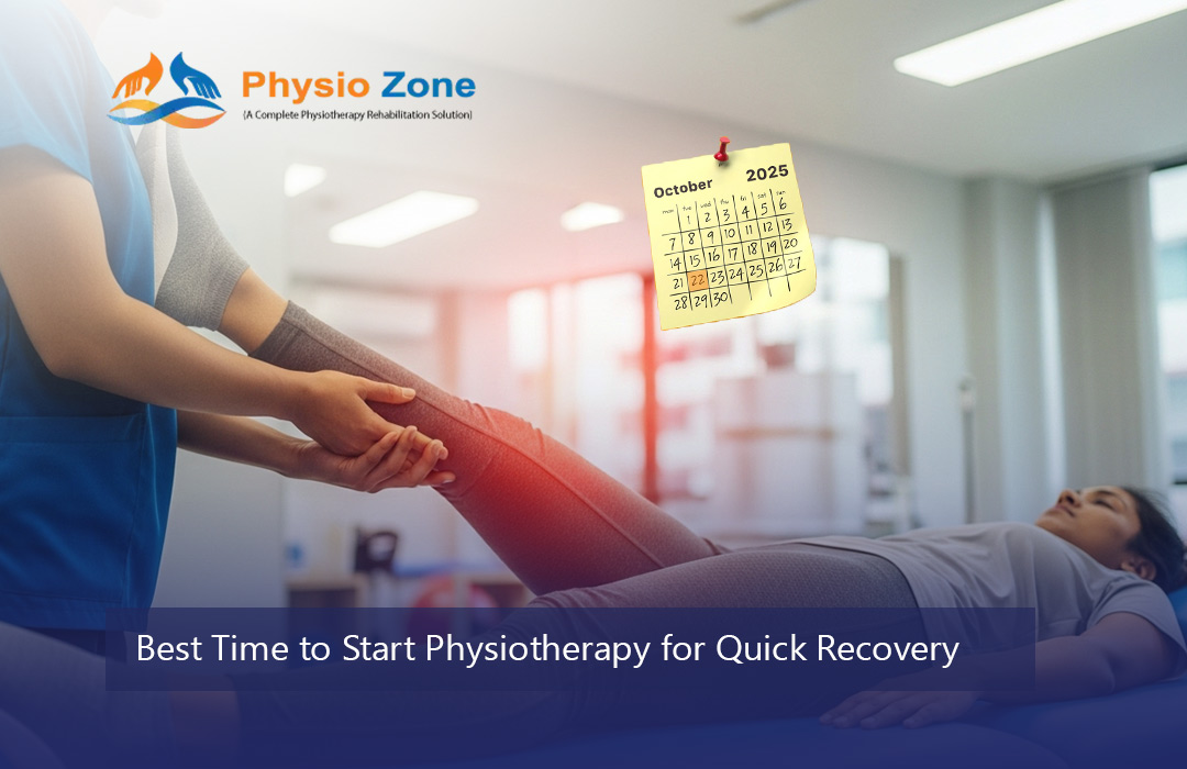 Best Time to Start Physiotherapy blog image